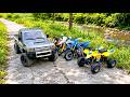 Epic 1:12 RC Off-Road Adventure | Toyota Land Cruiser, KTM Super Duke, Husqvarna &amp; Suzuki Quad Racer