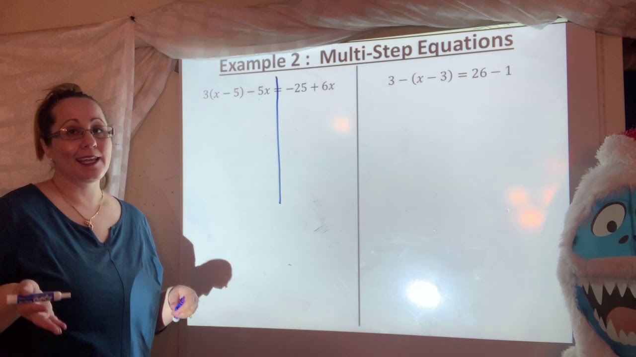 Lesson 8: Multi-step Equations - YouTube
