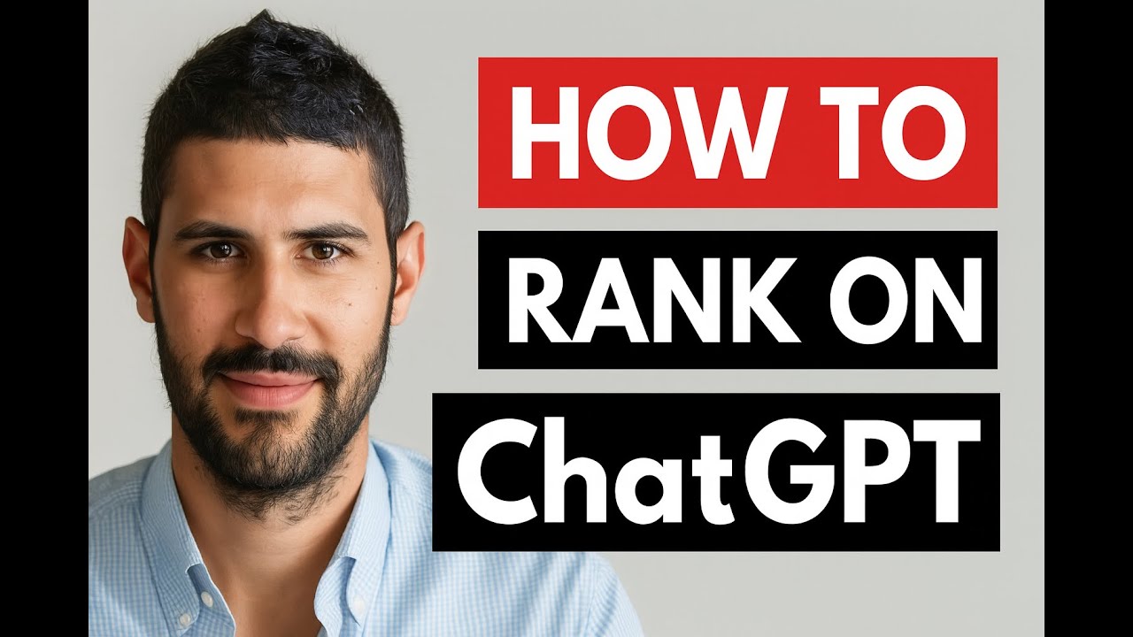 How to Rank on ChatGPT: The Beginner’s Guide to AEO - YouTube