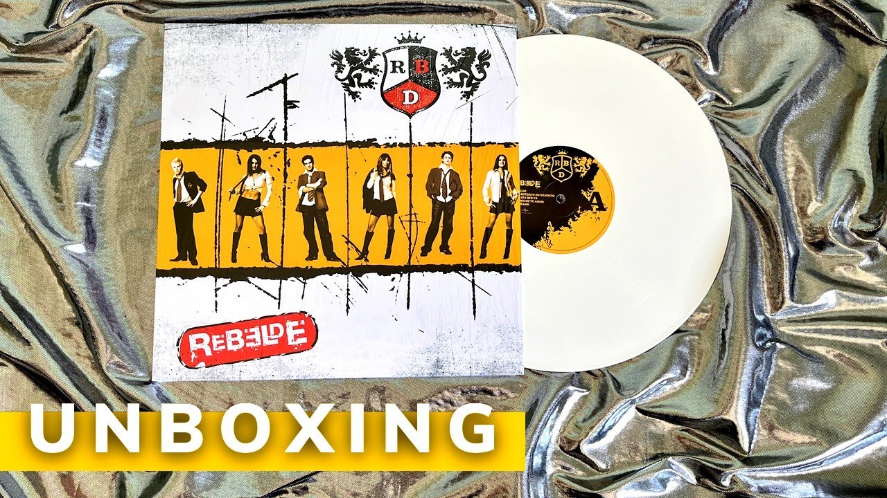RBD - Rebelde (White Vinil) | UNBOXING