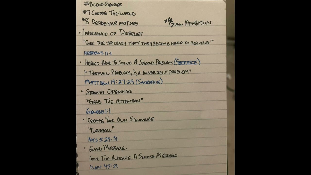 9 Common Award Winning Screenplay Elements