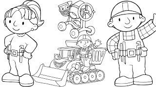 Bob The Builder Drawing Pages Your Toddler Will Love
