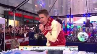 Justin Bieber - Santa Claus Is Coming To Town Live Today Show