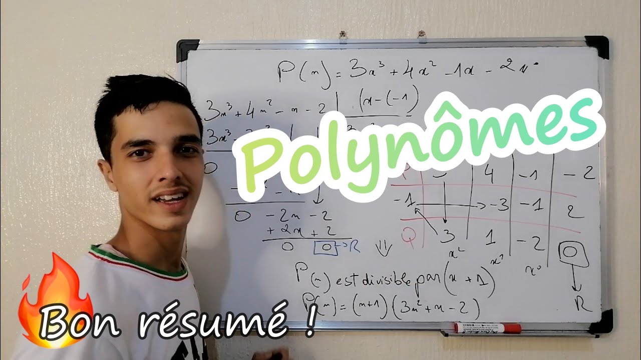 Polynômes _Tronc commun_( Tout savoir! 🔥)