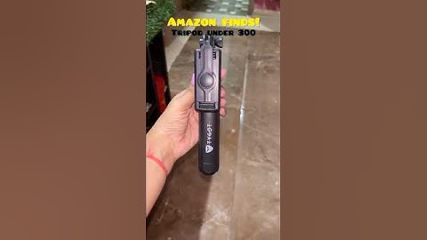 Tripod from Amazon under 300 with a detachable remote #fyp #shortsfeed #amazon #tripod #amazonfinds