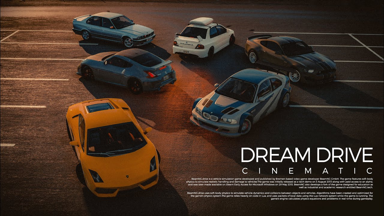 Dream Drive | BeamNG Drive Cinematic - YouTube