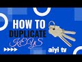 How to duplicate motor keys(tagalog)