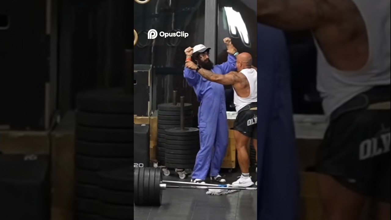 Mom Says I'm Strong! Moving Heavy Bar Challenge 