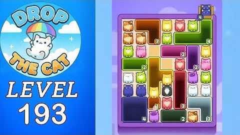 Drop The Cat Level 193 Walkthrough