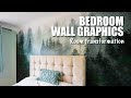 The Easy Way to Glow Up Your Bedroom - Affordable Wall Graphics