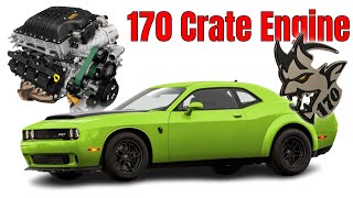 Dodge Challenger Demon 170 Crate Engine