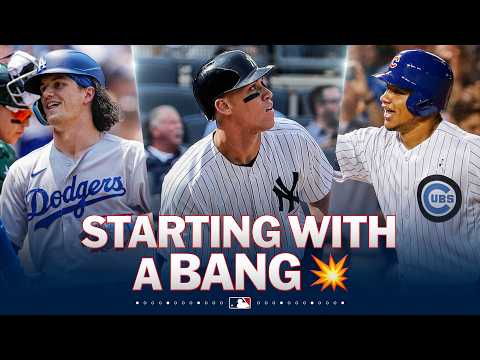 MLB players who HOMERED in their FIRST AT-BAT 😲 (Last 10 years, ft. Aaron Judge and more!)