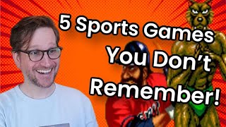 I Played 5 Old Sports Games You Don't Remember