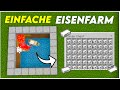 Einfachste Eisenfarm MINECRAFT BEDROCK 1.21 (MCPE/Xbox/PS4/PS5/Nintendo Switch/Windows10)