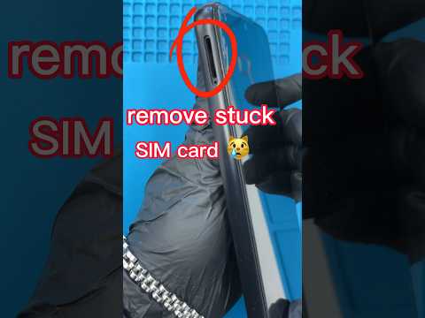 How To Remove A Stuck SIM Card Correct Method Shorts Viral Trendingshorts 