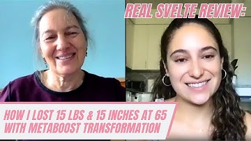 Real Svelte Review: How I Lost 15 Pounds And 15 Inches at 65 -  Weight Loss Success
