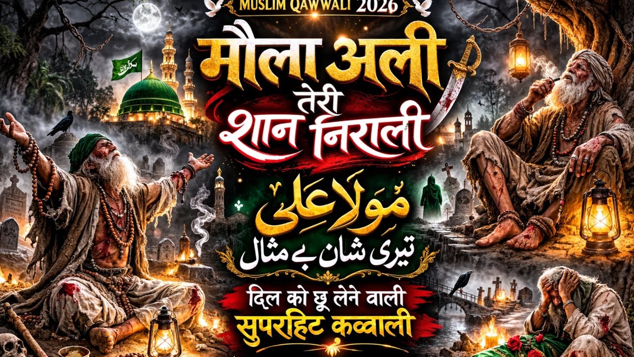 मौला अली तेरी शान निराली | 2026 की सबसे दर्दभरी कव्वाली😍 | Ya Ali Madad& Emotional Muslim Qawwali 