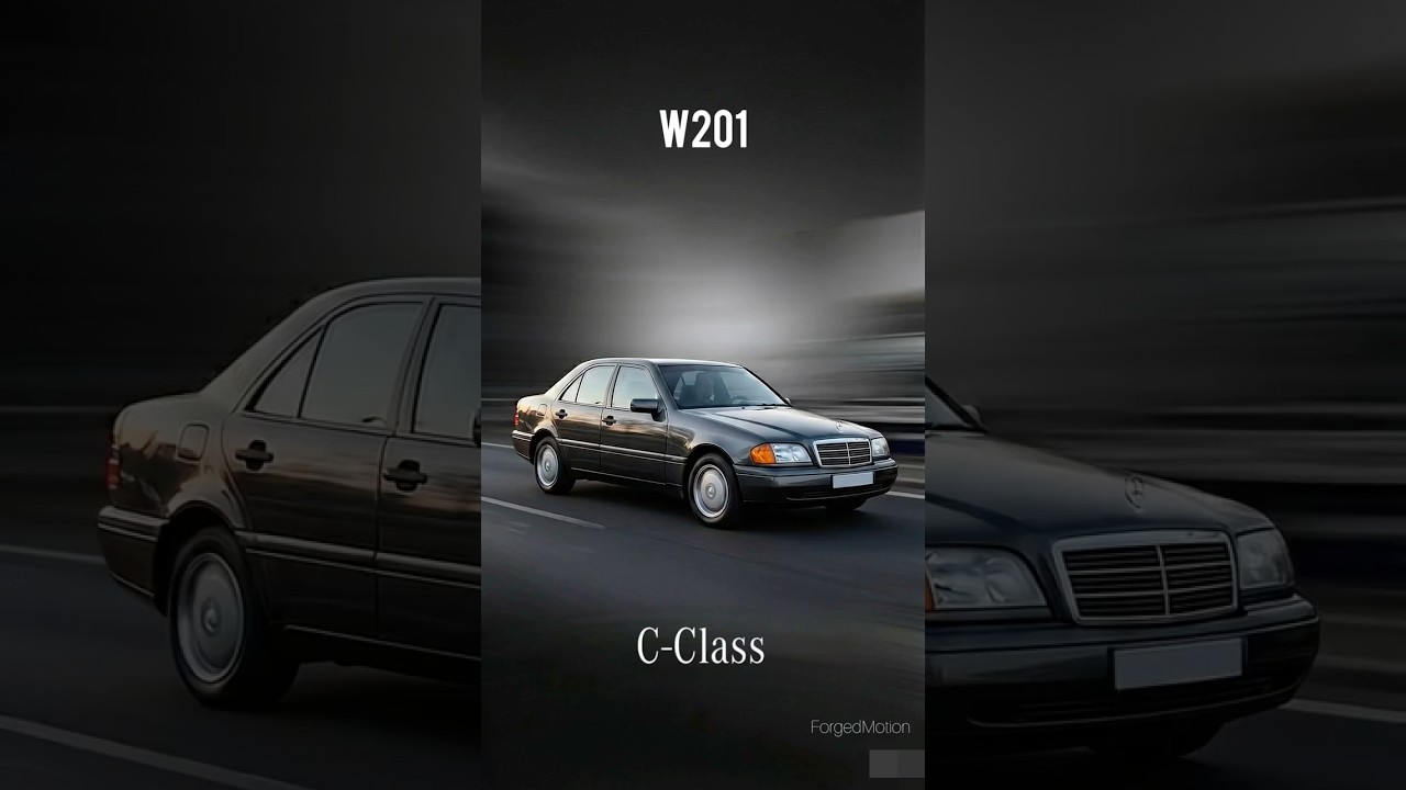 Mercedes-Benz C-Class Evolution (1982–2024) | Then vs Now