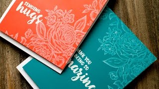 White Pencil Highlights for Stamping