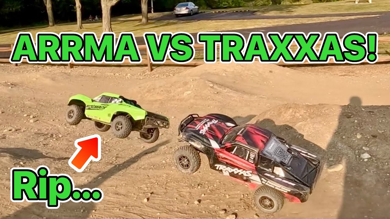 ARRMA FURY VS TRAXXAS SLASH XL5