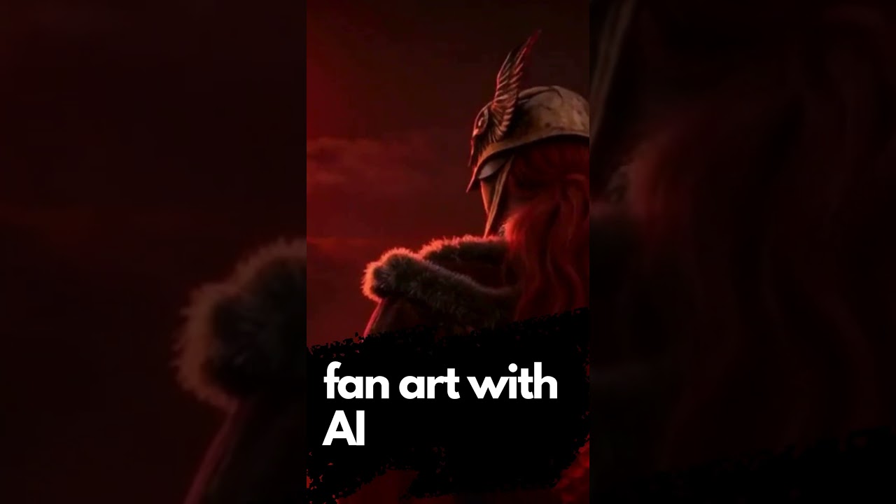 Elden Ring fan art with AI