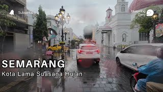 HUJAN DI KOTA LAMA! Motor Vlog Semarang 🌧️🏍️