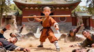 Bocah diremehkan ternyata jenius tongkat Shaolin, satu pukulan hancurkan semua