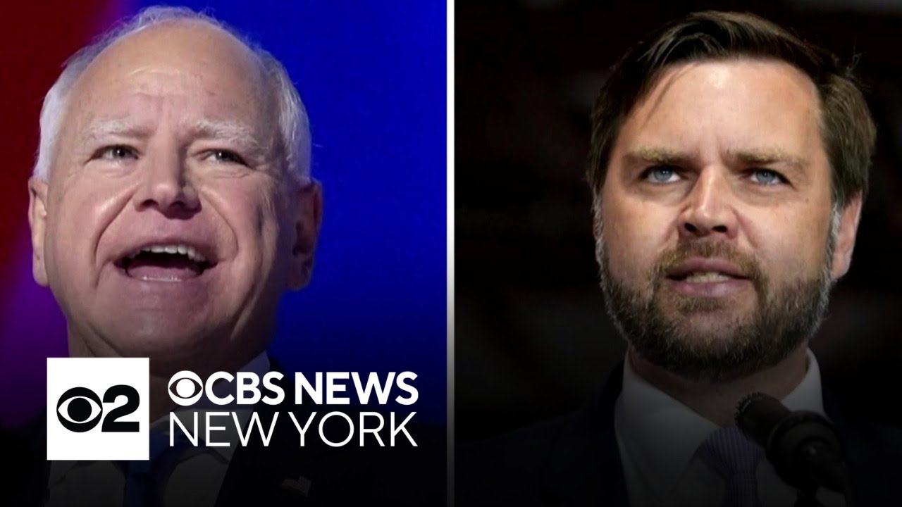 Stage is set for tonight's vice presidential debate on CBS - YouTube