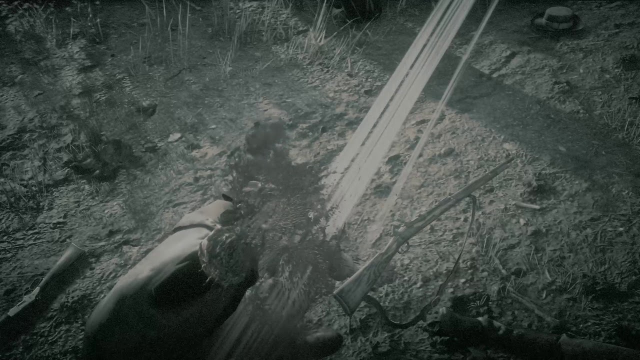 Red Dead Redemption 2 Brutal Maxim Gun Kill - YouTube