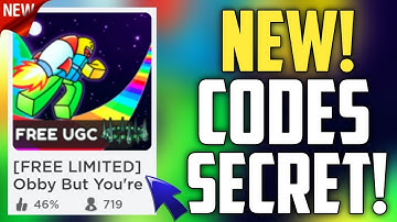 FUTURE CODES!! | *NEW* ROBLOX OBBY BUT YOU