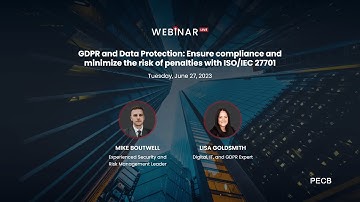 GDPR and Data Protection: Ensure compliance and minimize the risk of penalties with ISO/IEC 27701