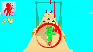 Pixel Rush 3D-Horizontal​ Gameplay-All Levels (13-14)-MAX LEVEL Android,iOS #Shorts