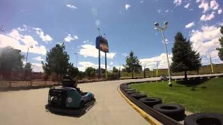GOPRO on the go-karts at Boondocks Denver