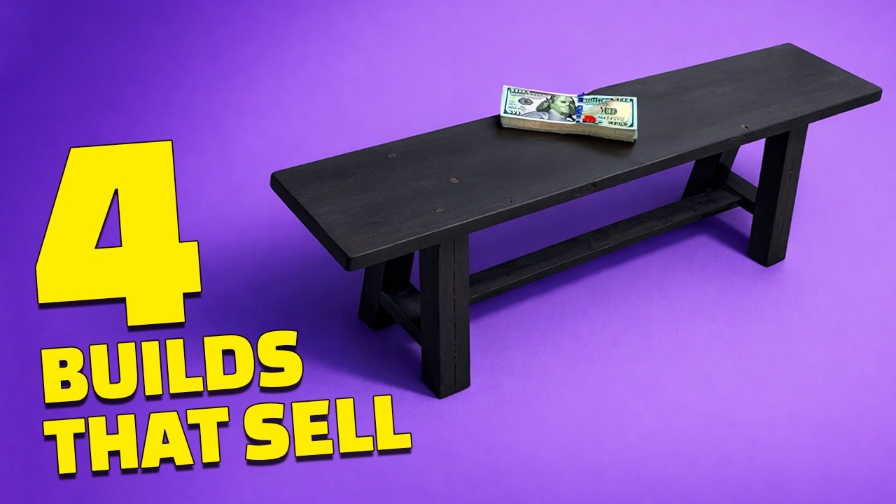 Benches That Paid For My Shop Upgrades This Month