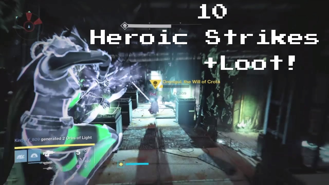 Destiny: 10 Heroic Strikes + Loot, #1