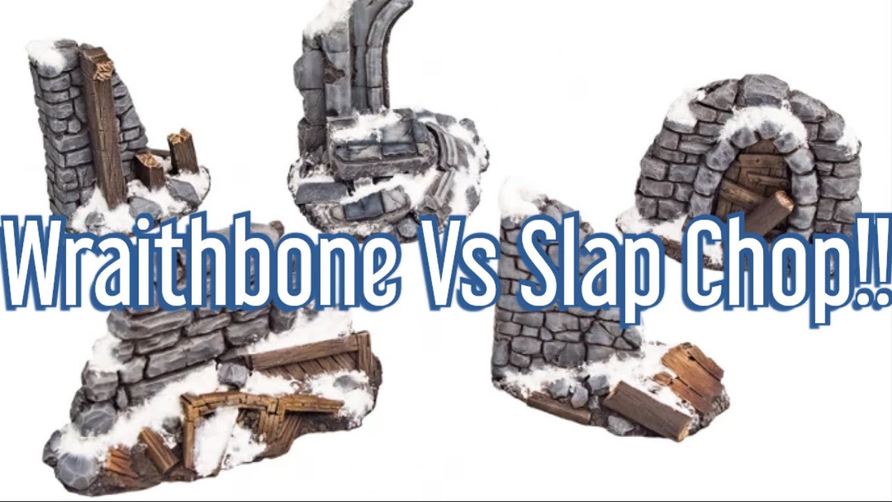 Wraithbone Vs Slap Chop Undercoat. Speed painting. - YouTube