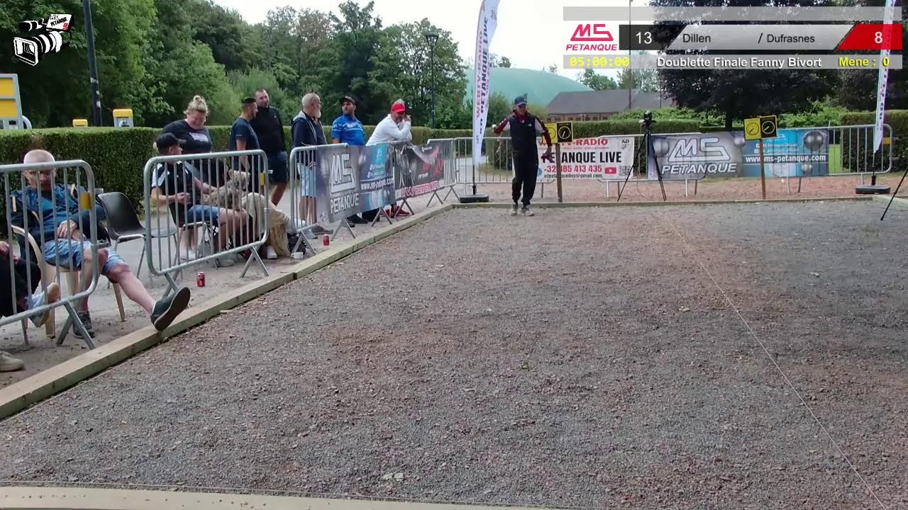 Miniature de la vidéo : Pétanque 2025: Journée finale Qualif Fanny Bivort Doublette