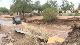 Phoenix-area residents cleaning up after storm damage