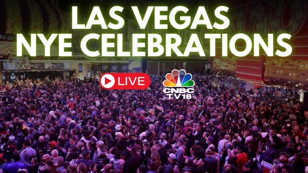 New Year 2025 LIVE | Las Vegas New Year Eve Celebrations | Las Vegas Welcomes New Year | N18G