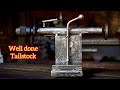 How to make Tail Stock Well Done Tailstock Lathe.#DIY #HomemadeMetalLathe #HowToMake