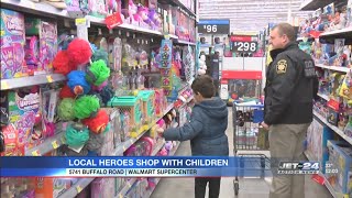 Kids get a chance to 'shop with a hero' this week