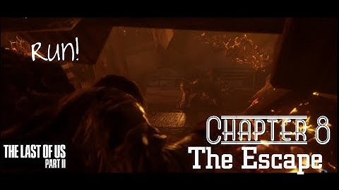 The Last of Us Part II |Chapter 8: The Escape| [No Commentary Gameplay] #GinSaltGaming