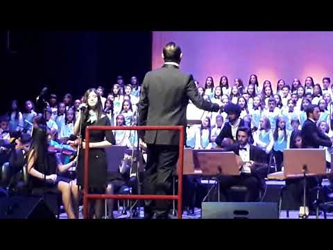 الاخوين رحباني اذكر يوم كنت في يافا - كورال اطفال القرية الصغيره 2018