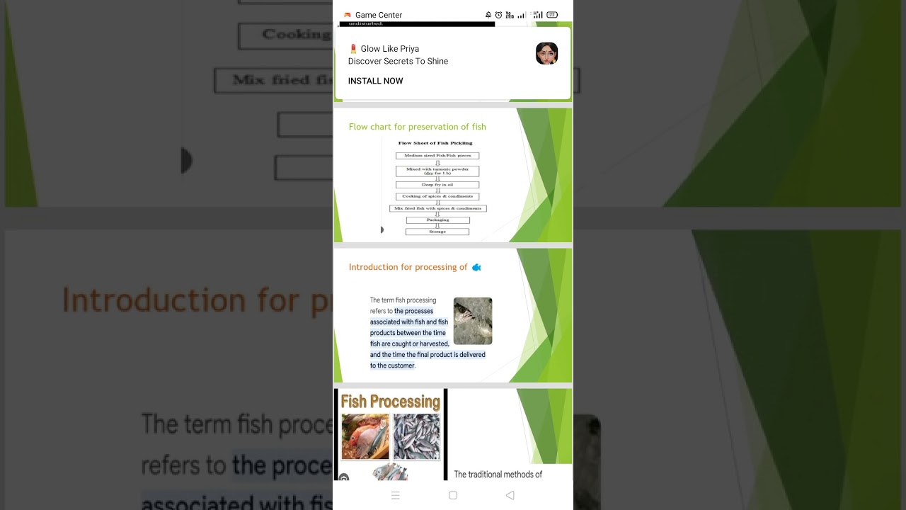 Processing and preservation of fish 🐟🐠 PPT for M.Sc students