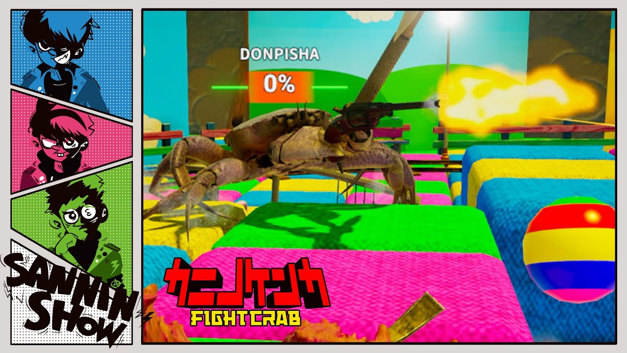 喧嘩にリボルバーは良くないと思います【カニノケンカ -Fight Crab-】