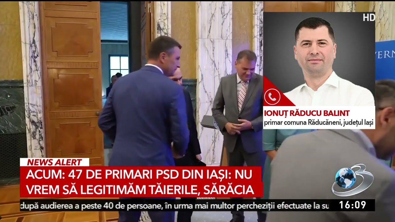 Boicotul primarilor PSD din Iași: Nu venim la ședință cu ,,Premierul taie-tot