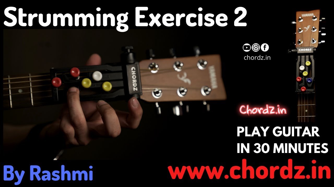 Guitar Lesson 32 Guitar Strumming Exercise 2 StrummingExercise YouTube