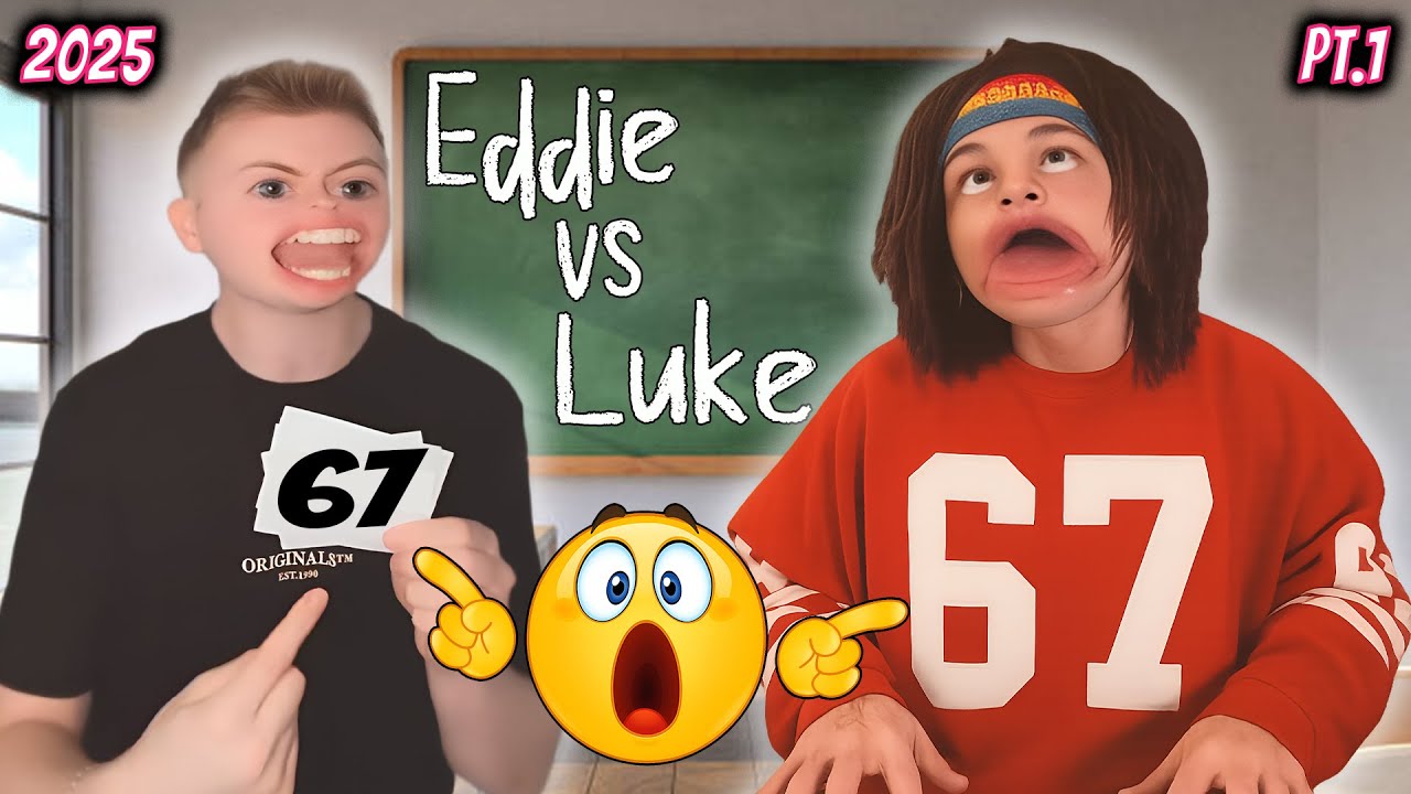 Try Not to Laugh! Eddie Mora vs Luke Davidson Funny Shorts 2025! Pt.1
