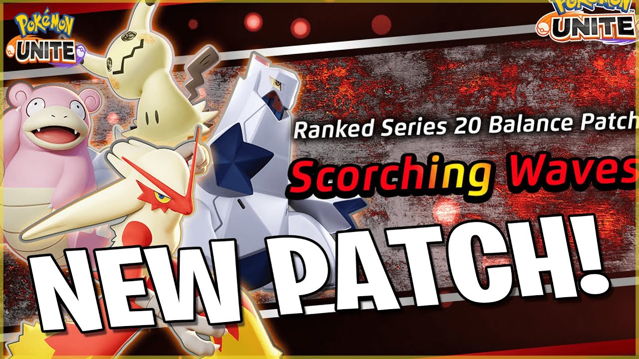 Checking Out The New SCORCHING WAVES Patch!! !join !gfuel !emblem | Pokemon Unite Stream