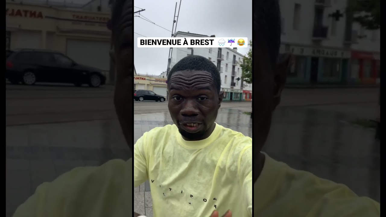 BIENVENUE À BREST  🌧 ☔️ 😂 
